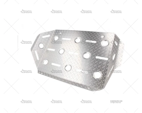 REPOSAPIES COPILOTO ALUMINIO PLATA QSP