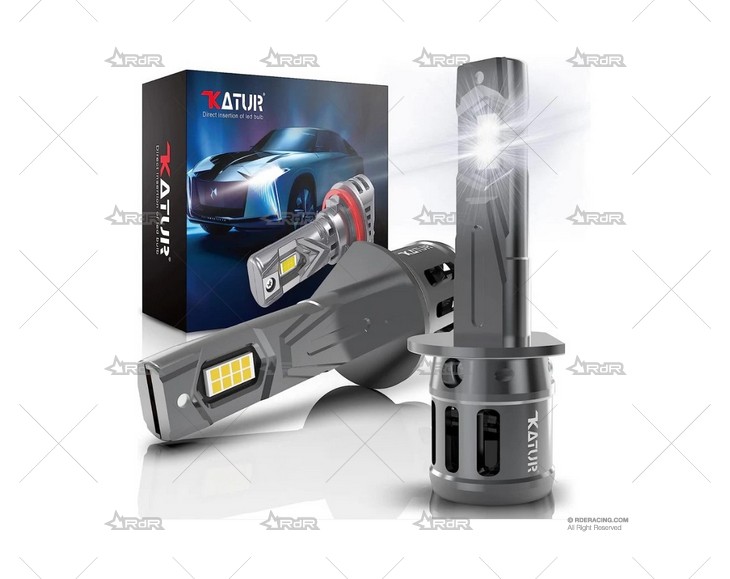 BOMBILLA H1 12V 80W LED KATUR PRO x2 KATUR