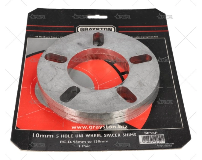 SEPARADOR RUEDA 10MM UNIVERSAL 5 GRAYSTON