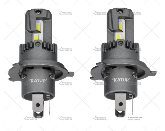 BOMBILLA H4 12V 80W LED KATUR PRO COMP 2