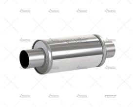 SILENCIADOR SIMPLE REDON. 50/370mm INOX POWERSPRINT