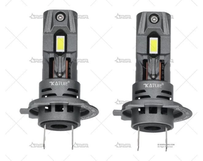 BOMBILLA H7 12V 80W LED KATUR PRO. 2UD.