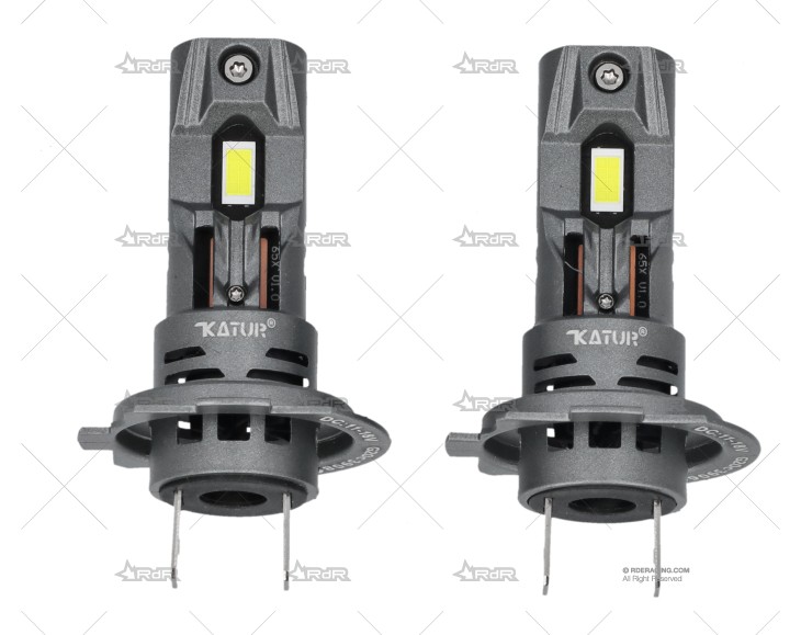 BOMBILLA H7 12V 80W LED KATUR PRO. 2UD.