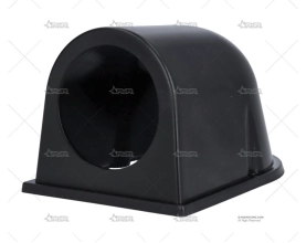 SOPORTE 1 MANÓMETRO UNIVERSAL 52mm NEGRO BRAND R