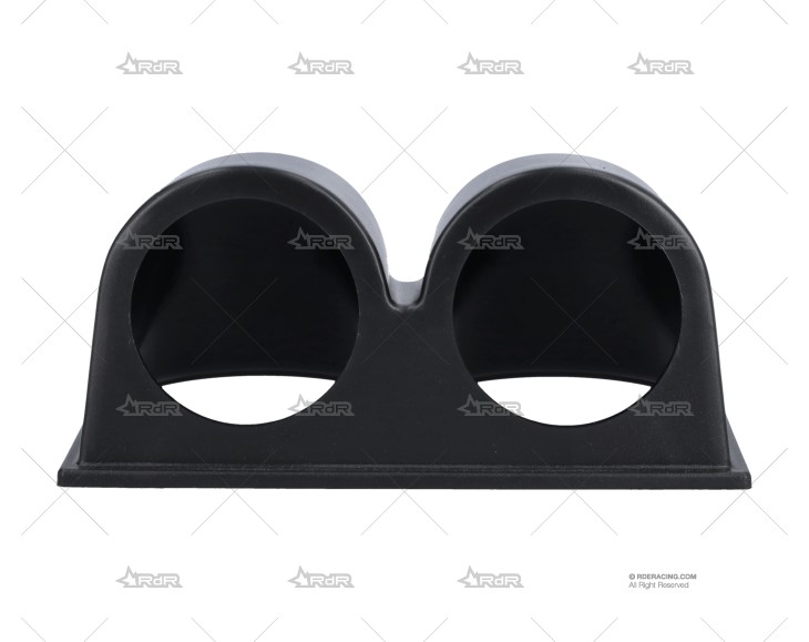 SOPORTE 2 MANÓMETROS UNIVERSAL 52mm NEGR BRAND R