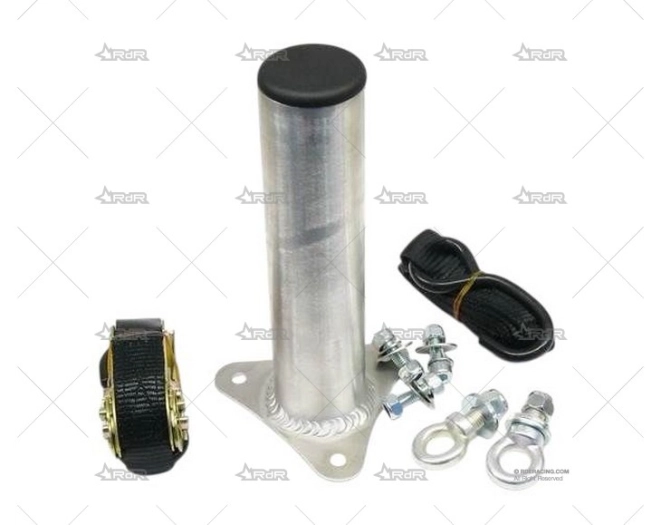 SOPORTE DE RUEDA CON GUIA Y CINCHA BAJO BRAND R