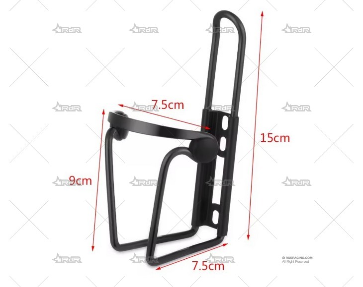 SOPORTE PORTABOTELLAS TUBULAR METALICO BRAND R