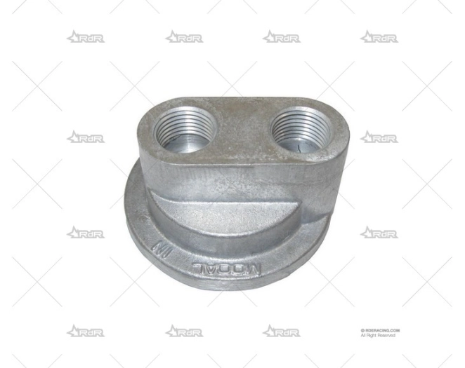 TAPA FILTRO ACEITE 3/4 (19mm) 2x(1/2BSP) MOCAL