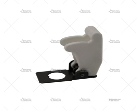TAPA INTERRUPTOR TIPO AVIACION BLANCA RRS