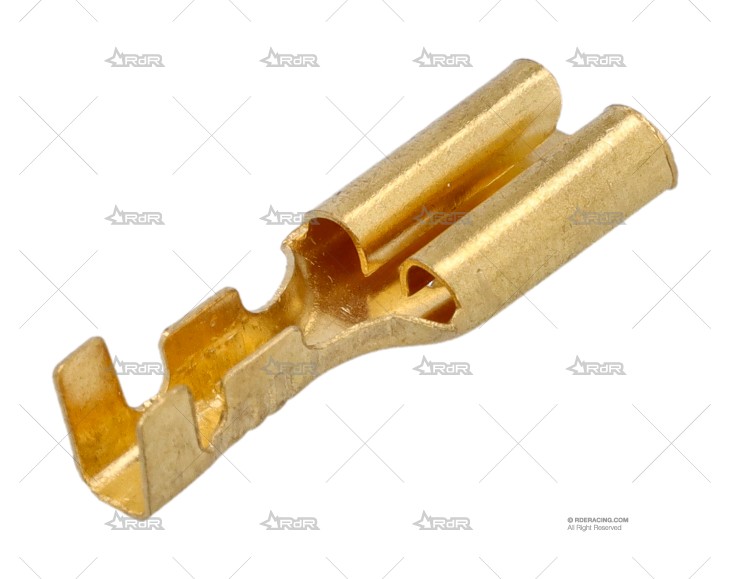 TERMINAL FASTON HEMBRA GRANDE 7.6mm CON BRAND R