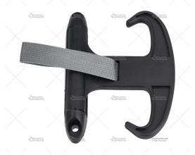 TIRADOR UNIVERSAL PLEGABLE TIPO T NEGRO BRAND R