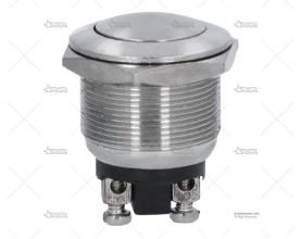 BOTON PULSADOR ROSCADO INOX SPARCO