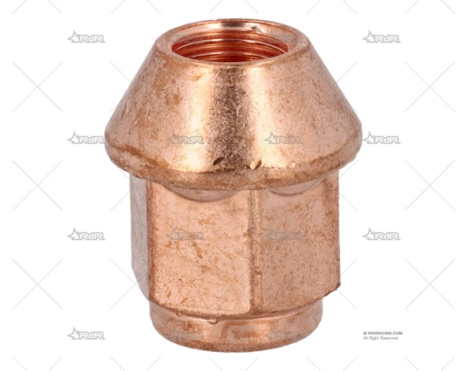 TUERCA ABIERTA 12X125 19 L30 60º COBRE BRAND R