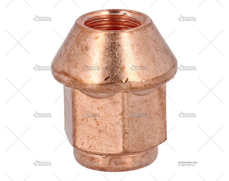 TUERCA ABIERTA 12X125 19 L30 60º COBRE BRAND R