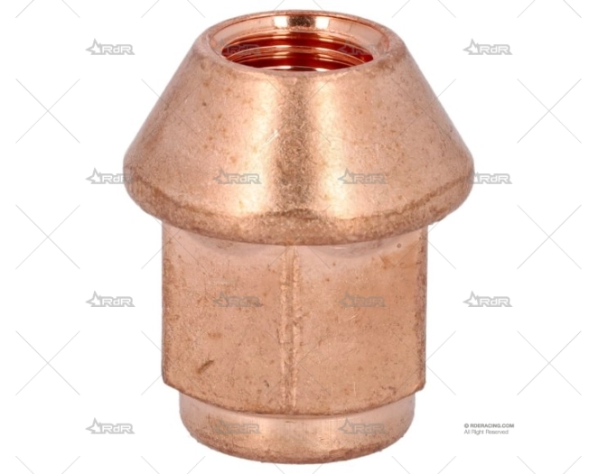 TUERCA ABIERTA 12X150 19 L30 60º COBRE BRAND R