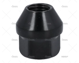 TUERCA ABIERTA 14X125 19 L25 60º BLK. BRAND R