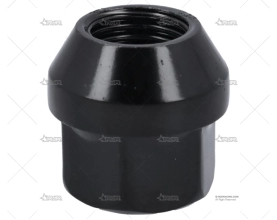 TUERCA ABIERTA 14X150 19 L25 60º BLK. BRAND R