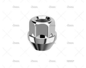 TUERCA CONICA 12X150 60º 19mm CONO CORTO BRAND R