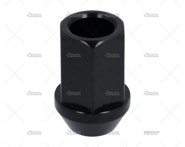 TUERCA RUEDA ABIERTA 12X125 ALUM NEGRO GRAYSTON