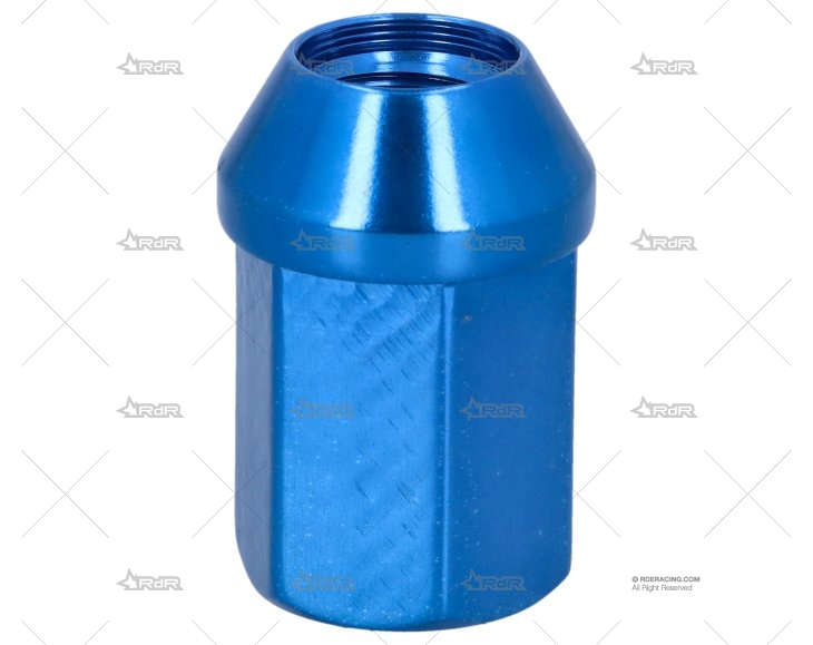 TUERCA RUEDA ABIERTA 12X150 ALUM AZUL GRAYSTON