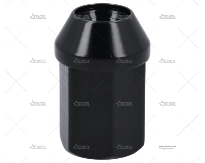 TUERCA RUEDA ABIERTA 12X150 ALUM NEGRO GRAYSTON