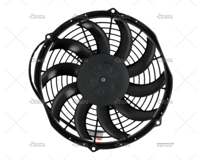 VENTILADOR SPAL 255mm ASPIRADO 52mm