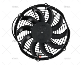 VENTILADOR SPAL 255mm ASPIRADO 52mm