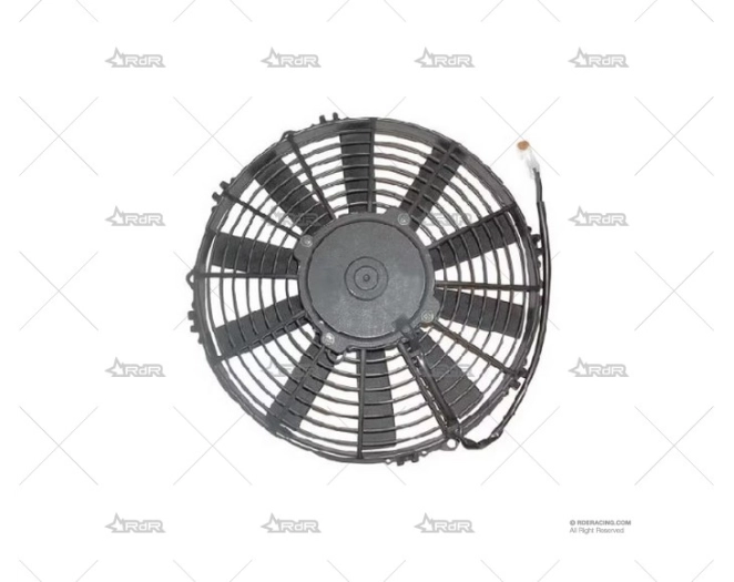 VENTILADOR SPAL 382mm ASPIRADO 63mm SPAL