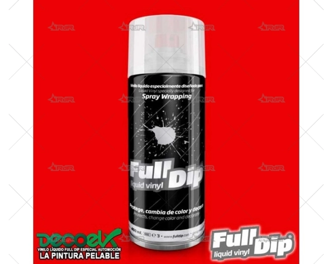 VINILI LIQUIDO FULLDIP ROJO TOMATE MATE