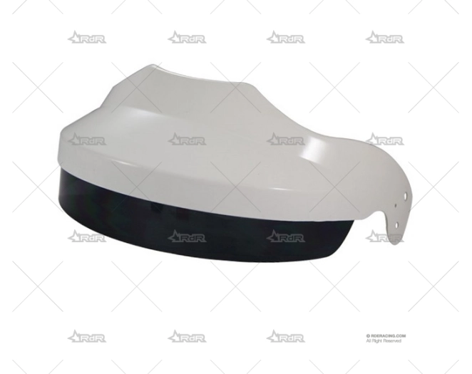 VISERA PARA CASCO INTEGRAL BLANCA RRS
