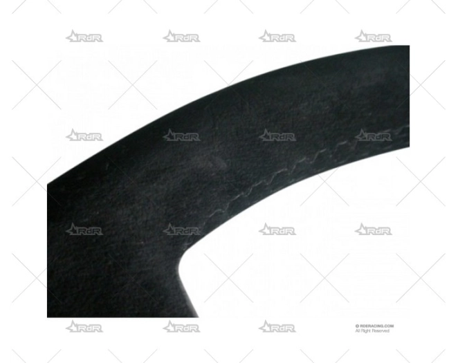 VOLANTE BTR 350mm 90mm NEGRO-ROJO/ANTE BTR