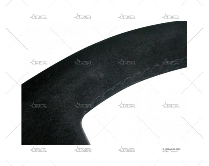 VOLANTE BTR 350mm 90mm NEGRO-ROJO/ANTE BTR