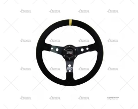 VOLANTE 350mm 75mm CEVENNES NEGRO/ANTE