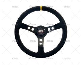 VOLANTE GTZ PIEL VUELTA 70MM BRAZOS NEGR GTZ RACING