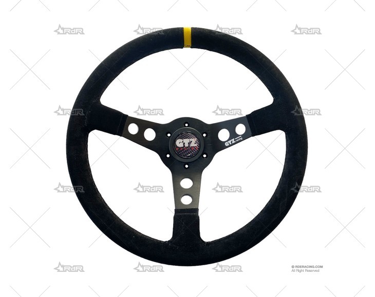 VOLANTE GTZ PIEL VUELTA 70MM BRAZOS NEGR GTZ RACING