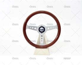 VOLANTE 350mm PLANO MILLE MIGLIA MADERA BRAND R