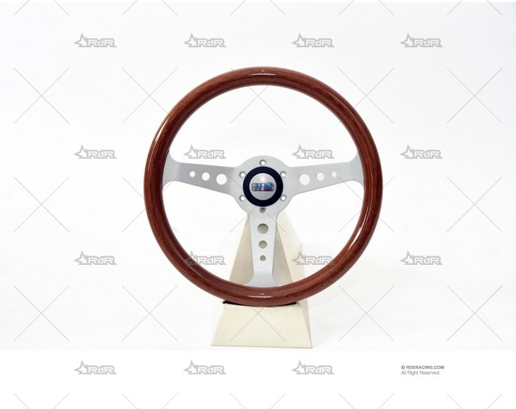VOLANTE 350mm PLANO MILLE MIGLIA MADERA BRAND R