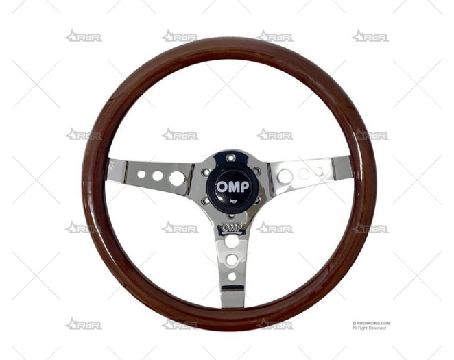 VOLANTE OMP MUGELLO VINTAGE MADERA 360mm OMP