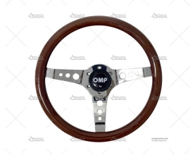 VOLANTE 360mm PLANO MUGELLO MADERA OMP
