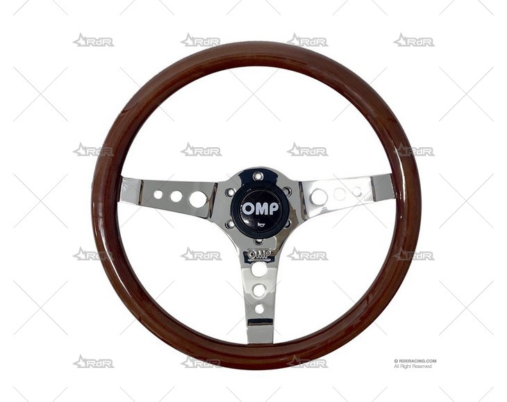 VOLANTE OMP MUGELLO VINTAGE MADERA 360mm OMP