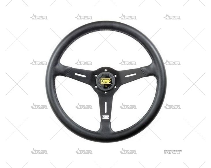 VOLANTE OMP SAND PIEL 380MM NEGRO OMP