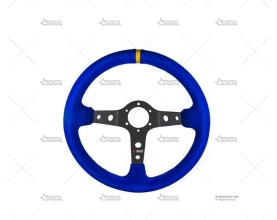 VOLANTE 350mm 90mm CORSA AZUL/ANTE RRS