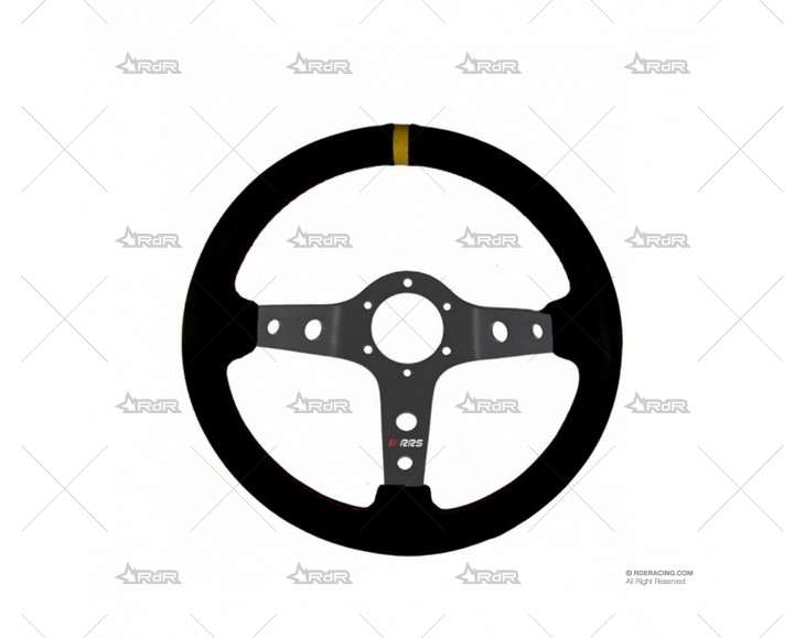 VOLANTE 350mm 90mm CORSA NEGRO/ANTE RRS