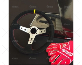 VOLANTE RRS CORSA T90 350mm PLATA/ANTE RRS