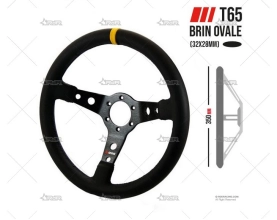 VOLANTE RRS MONTECARLO 65 350 NEGRO/SKY RRS