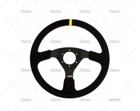 VOLANTE 330mm PLANO 32x28mm NEGRO/ANTE RRS