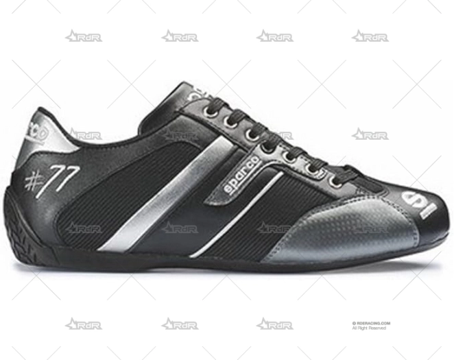 ZAPATILLAS SPARCO TIME 77 T.40 NEGRAS SPARCO