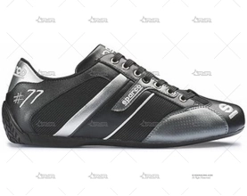 ZAPATILLAS SPARCO TIME 77 T.40 NEGRAS SPARCO
