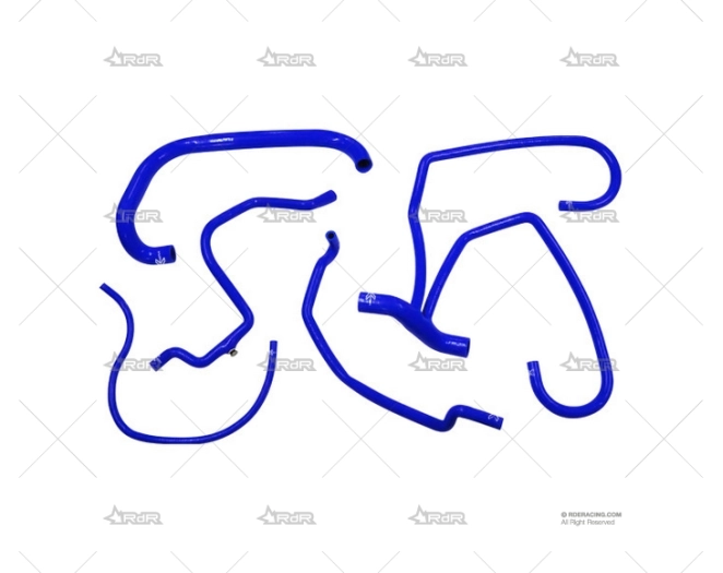 KIT MANGUITOS SILIC. P-205 RALLYE AZUL XTREM