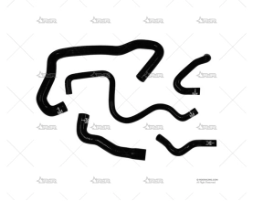 KIT MANGUITOS SILIC. P-106 XSI 1.4 NEGRO XTREM